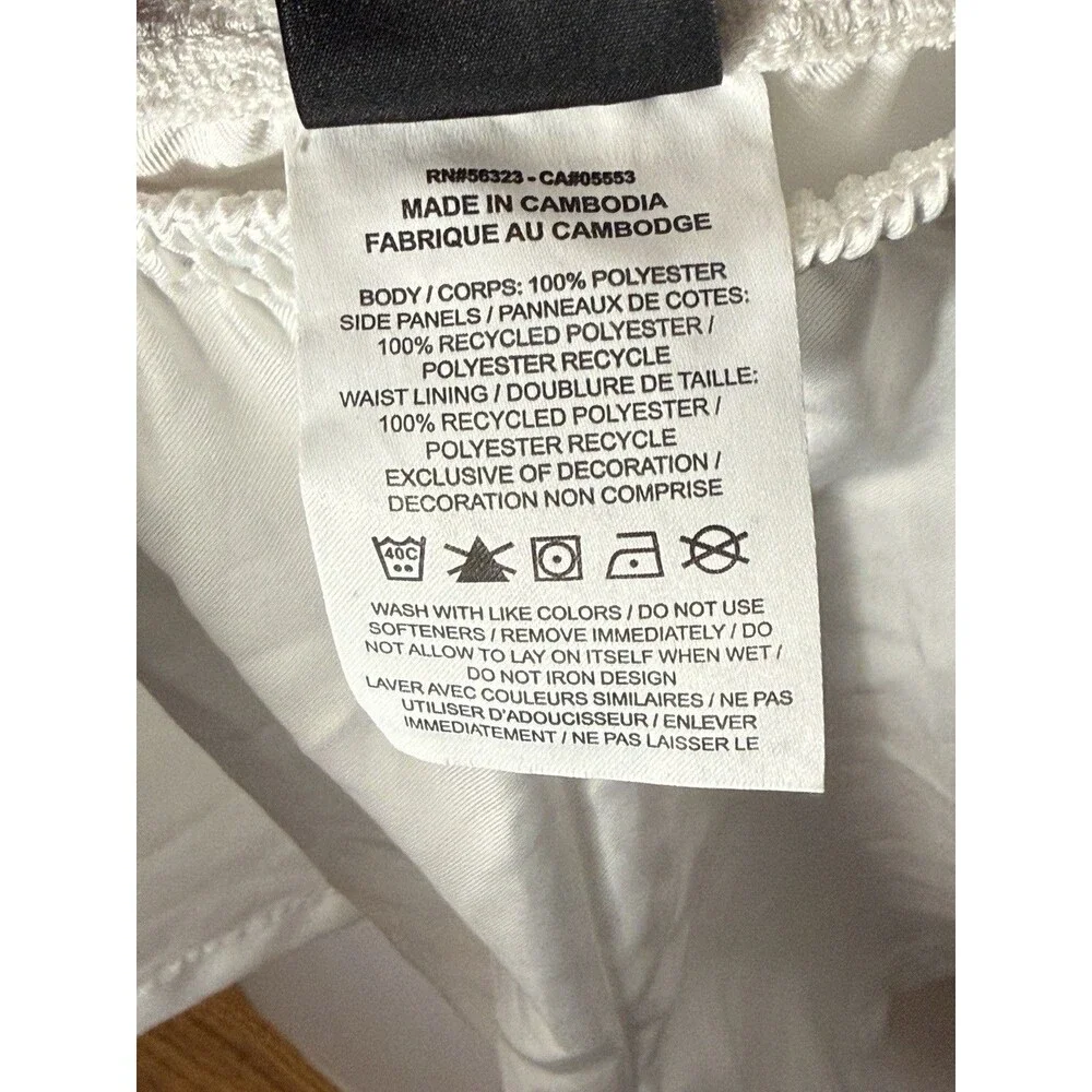 Nike Dry Woven Laser IV Womens Soccer Shorts White M Dri-FIT AJ1266-100 NWT